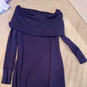 Lilly Pulitzer purple dress to the knee